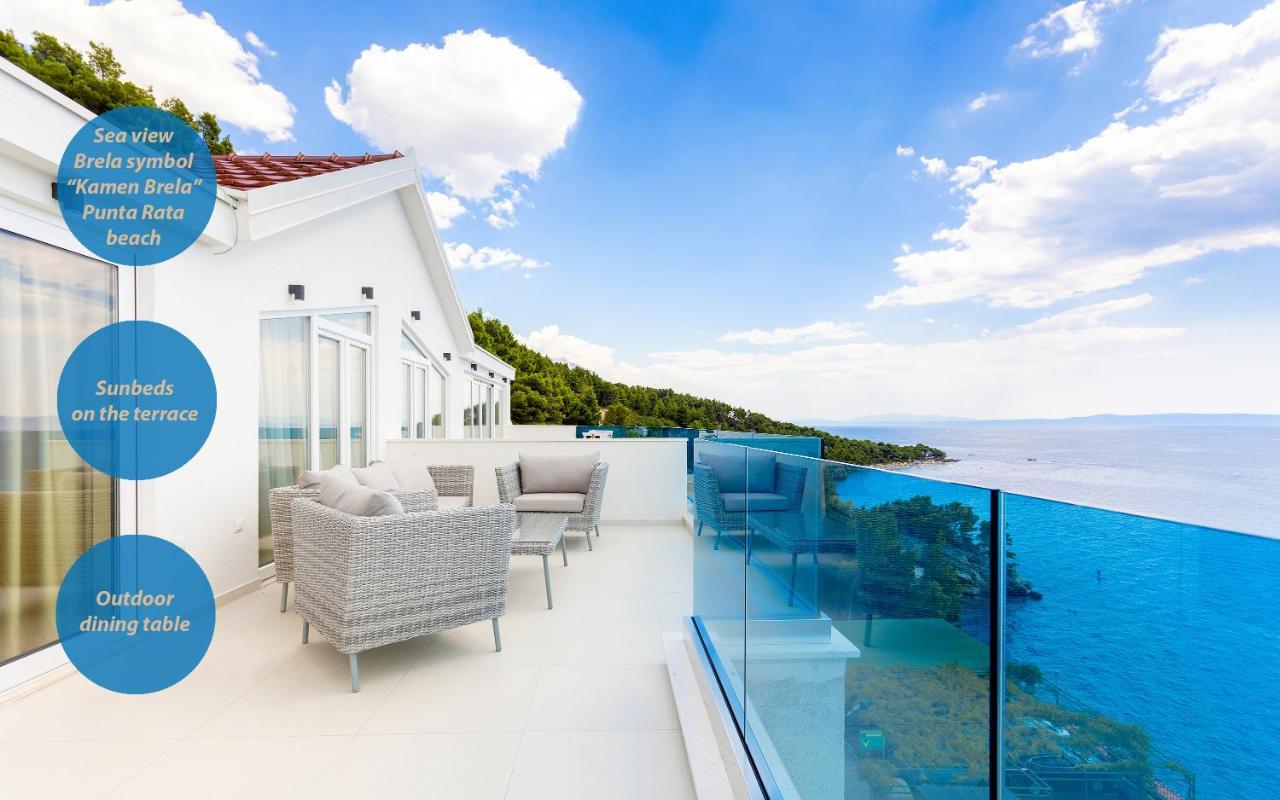 Villa Visnja Prestige Brela Ngoại thất bức ảnh